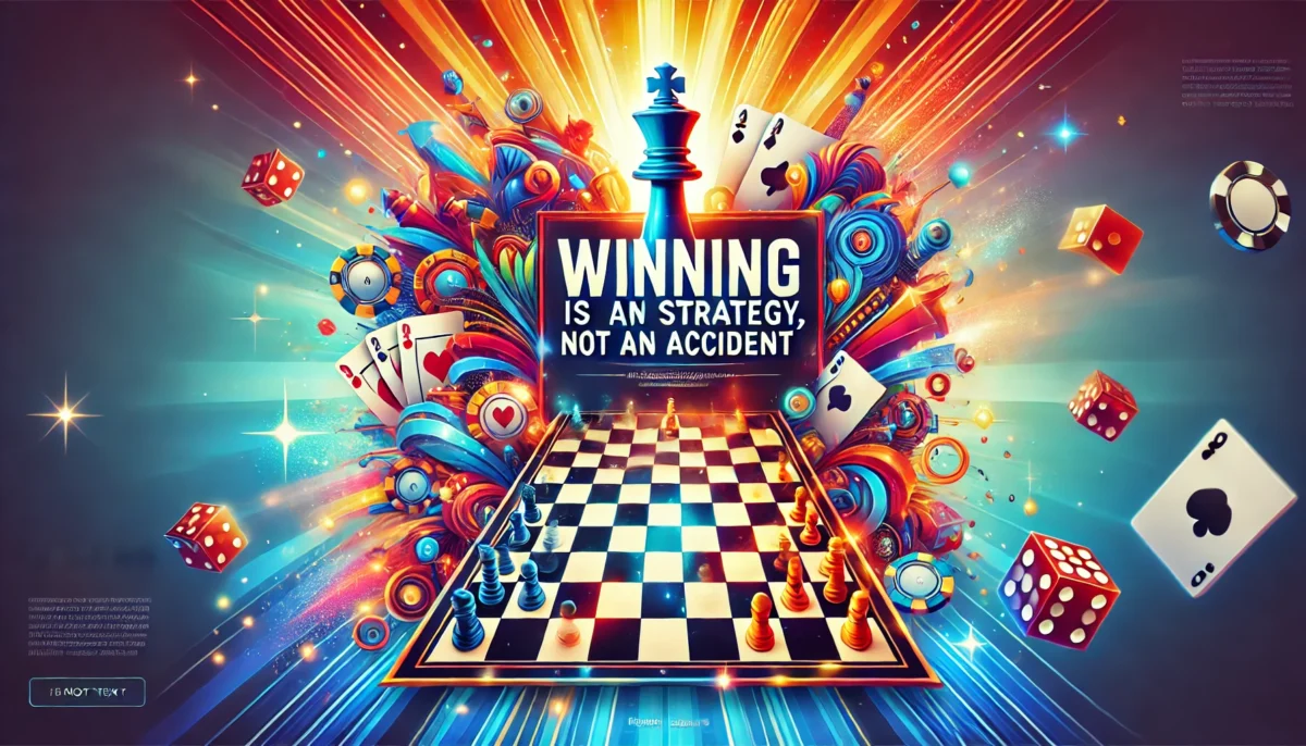 Winning Is a Strategy, Not an Accident