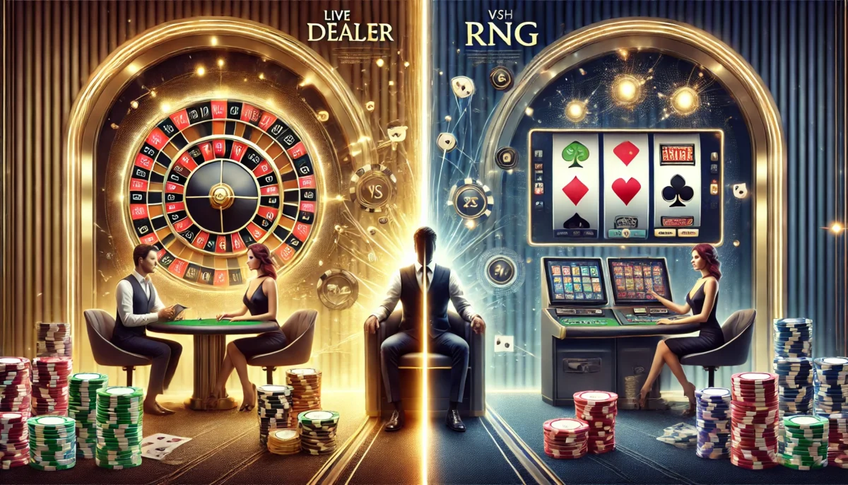 Live Dealer vs. RNG: Which Online Casino Experience Is Right for You?